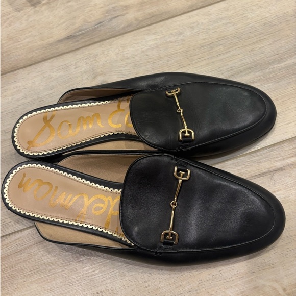Sam Edelman Linnie Bit Mule Elegant Black Loafers - Picture 9 of 9